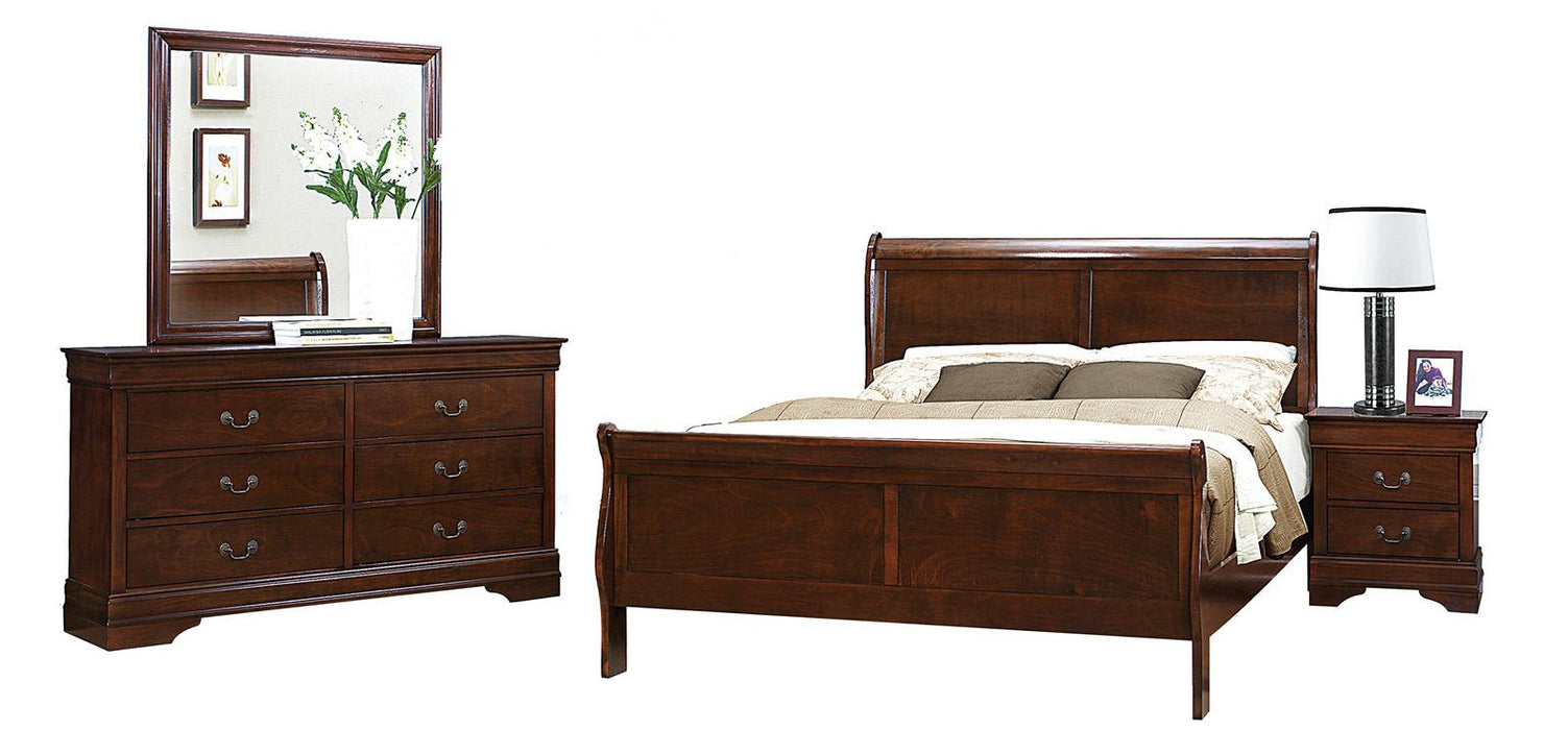 Homelegance Mayville 6 Drawer Dresser in Brown Cherry 2147-5 - Home Discount Furniture - NJ-linden