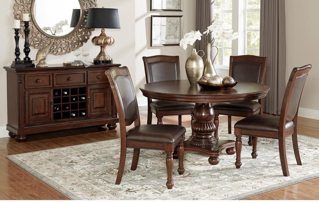 Homelegance Lordsburg Server in Brown Cherry 5473-40 - Home Discount Furniture - NJ-linden