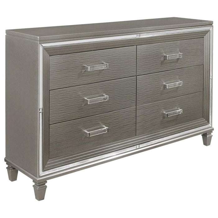 Homelegance Tamsin Dresser in Silver Grey Metallic 1616-5 - Home Discount Furniture - NJ-linden