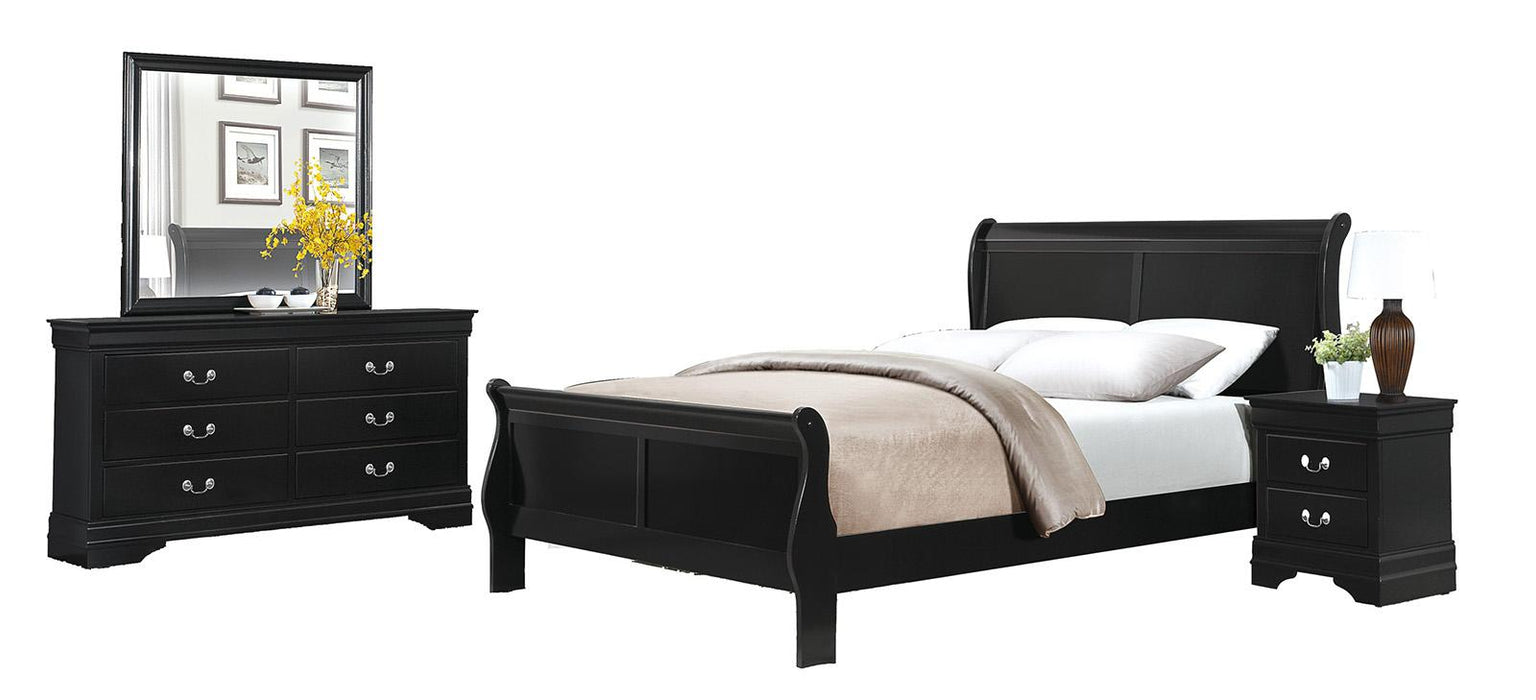 Homelegance Mayville 6 Drawer Dresser in Black 2147BK-5 - Home Discount Furniture - NJ-linden