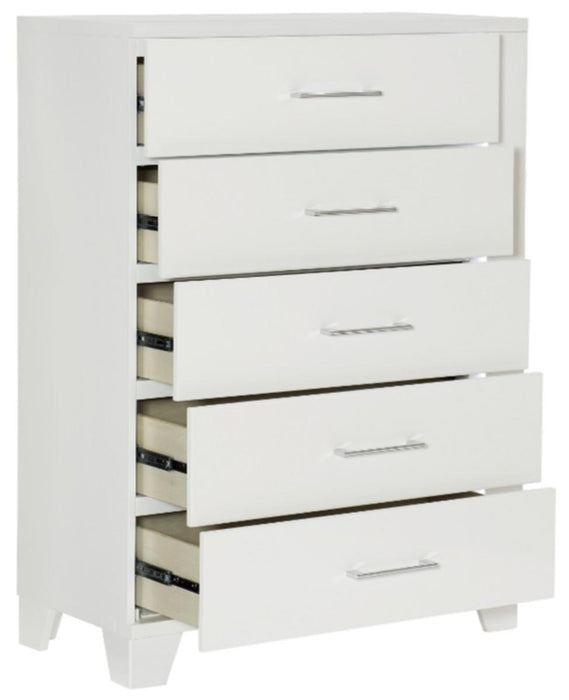 Homelegance Kerren Chest in White 1678W-9 - Home Discount Furniture - NJ-linden