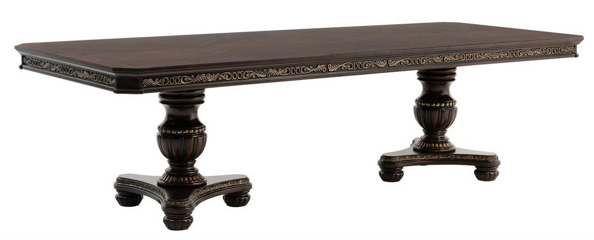 Homelegance Russian Hill Dining Table in Cherry 1808-112* - Home Discount Furniture - NJ-linden