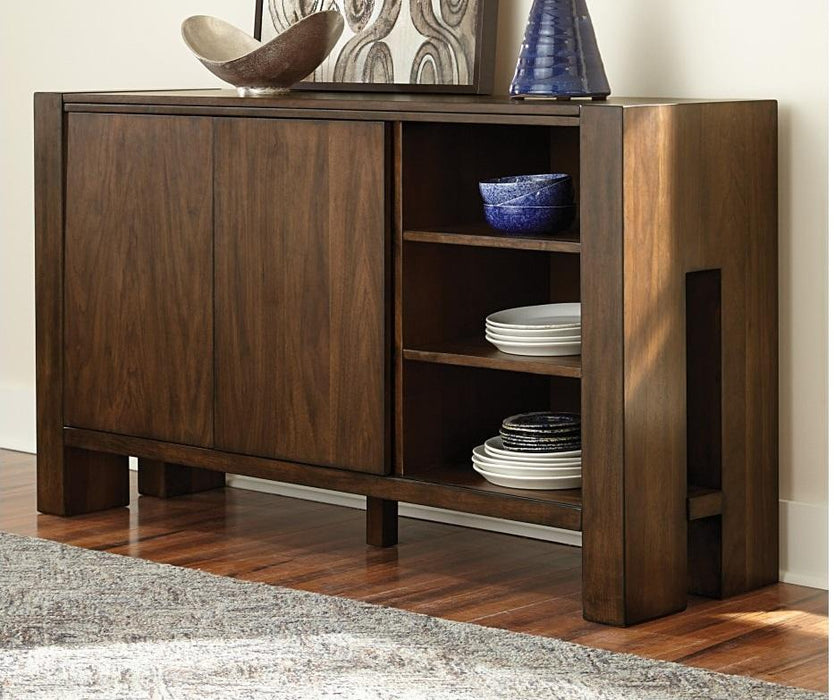 Homelegance Sedley Server in Walnut 5415RF-40 - Home Discount Furniture - NJ-linden