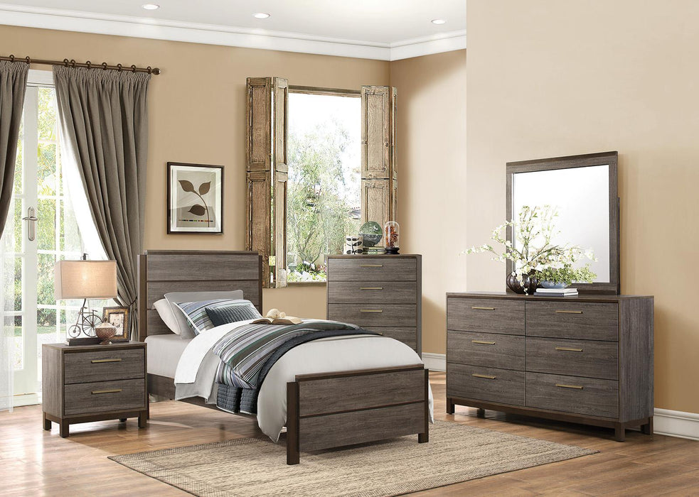 Homelegance Vestavia Full Bed in Gray 1936F-1 - Home Discount Furniture - NJ-linden