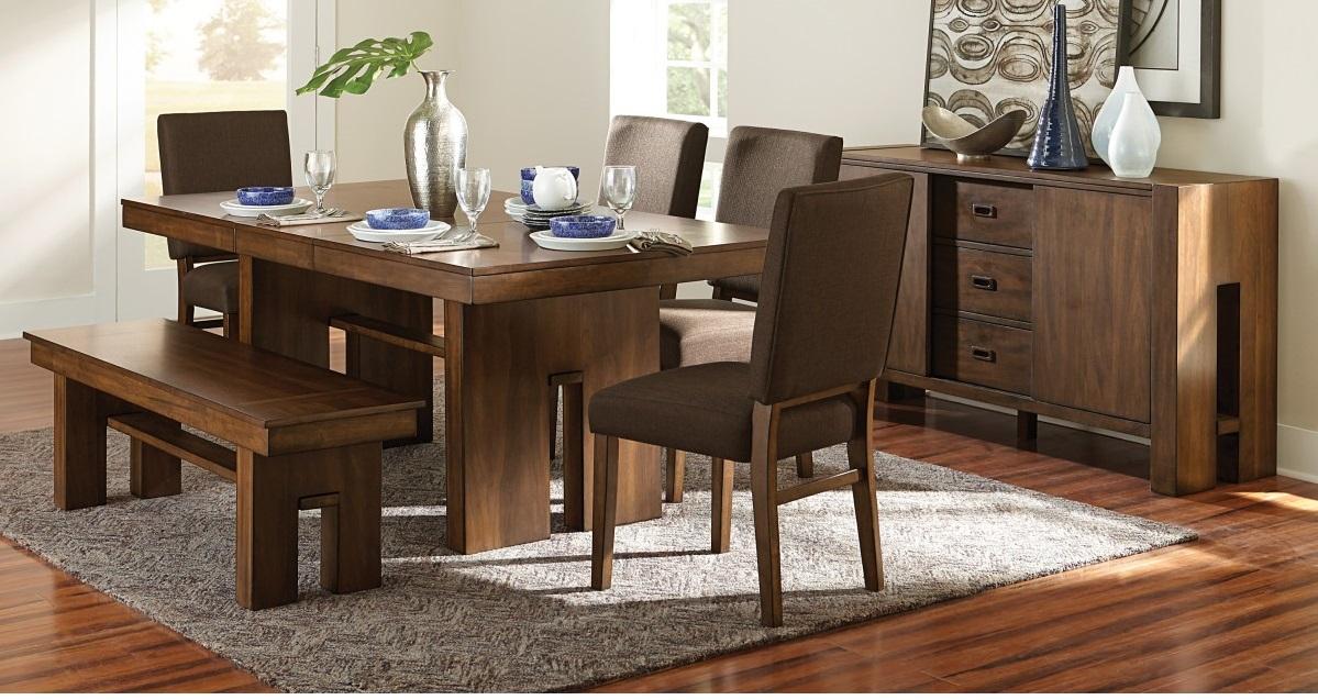 Homelegance Sedley 58"Bench in Walnut 5415RF-13 - Home Discount Furniture - NJ-linden