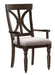 Cardano Arm Chair in Charcoal (Set of 2) - Home Discount Furniture - NJ-linden