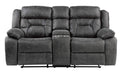 Madrona Hill Double Reclining Loveseat in Gray 9989GY-2 - Home Discount Furniture - NJ-linden
