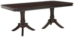 Marston Rectangular Dining Table in Dark Cherry 2615DC-96 - Home Discount Furniture - NJ-linden
