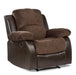 Granley Reclining Chair in Chocolate 9700FCP-1 - Home Discount Furniture - NJ-linden