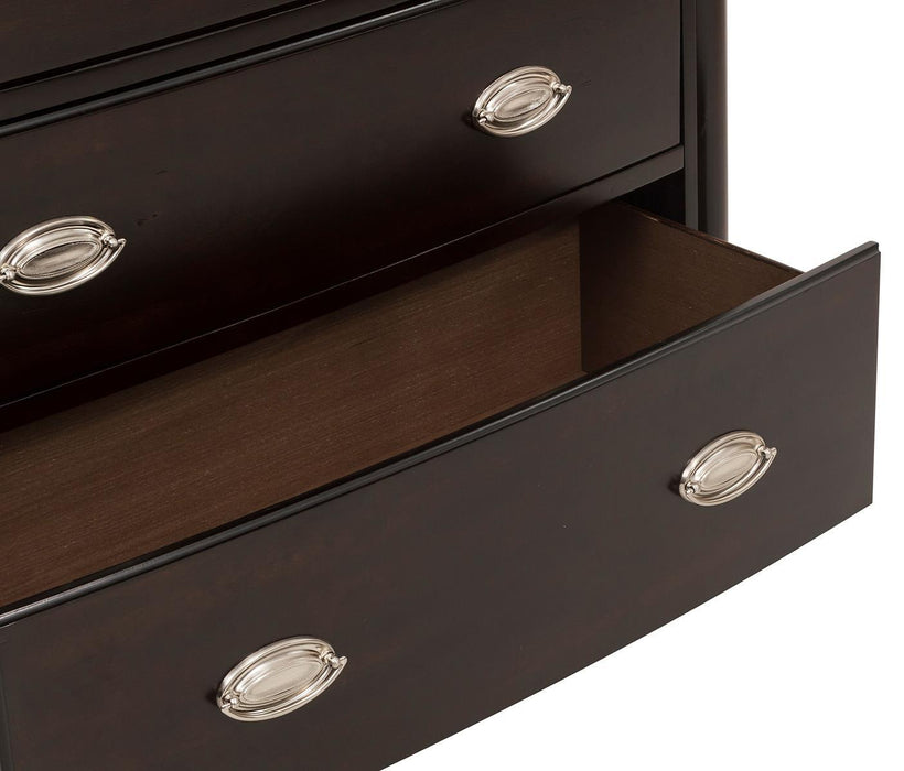 Marston 5 Drawer Chest in Dark Cherry 2615DC-9 - Home Discount Furniture - NJ-linden