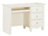 Meghan 3 Drawer Writing Desk in White 2058WH-15 - Home Discount Furniture - NJ-linden
