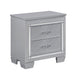 Allura Nightstand in Silver 1916-4 - Home Discount Furniture - NJ-linden