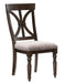 Cardano Side Chair in Charcoal (Set of 2) - Home Discount Furniture - NJ-linden