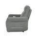 Edition Power Lay Flat Reclining Chair in Dove Grey 9804DV-1PWH - Home Discount Furniture - NJ-linden
