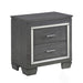 Allura Nightstand in Gray 1916GY-4 - Home Discount Furniture - NJ-linden