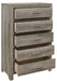 Mandan 5 Drawer Chest in Weathered Gray 1910GY-9 - Home Discount Furniture - NJ-linden