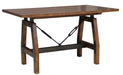 Holverson Counter Height Table in Rustic Brown 1715-36 - Home Discount Furniture - NJ-linden