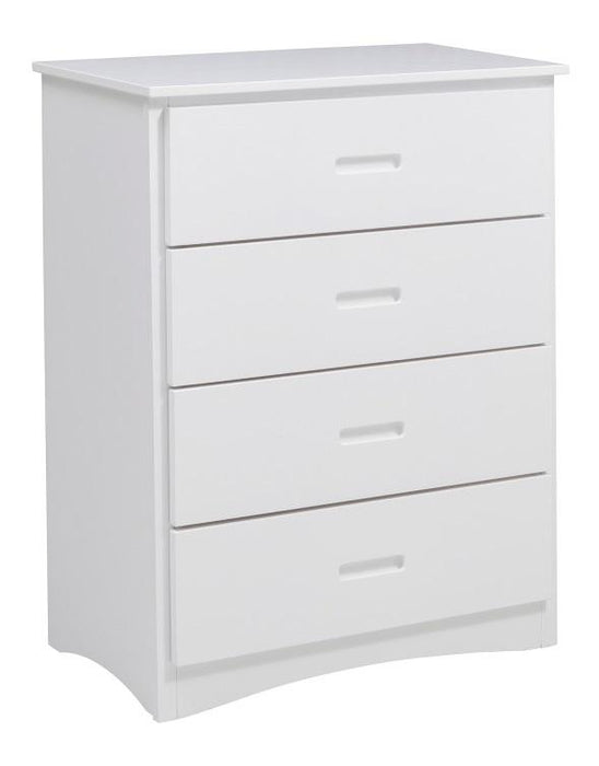 Galen 4 Drawer Chest in White B2053W-9 - Home Discount Furniture - NJ-linden