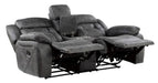 Madrona Hill Double Reclining Loveseat in Gray 9989GY-2 - Home Discount Furniture - NJ-linden