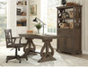 Toulon Writing Desk in Wire-Brushed 5438-15 - Home Discount Furniture - NJ-linden