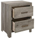 Mandan 2 Drawer Nightstand in Weathered Gray 1910GY-4 - Home Discount Furniture - NJ-linden