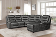 Putnam Corner Seat in Gray 9405GY-CR - Home Discount Furniture - NJ-linden