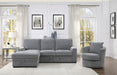 Morelia Swivel Chair in Dark Gray 9468DG-1 - Home Discount Furniture - NJ-linden