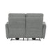 Edition Power Double Lay Flat Reclining Loveseat in Dove Grey 9804DV-2PWH - Home Discount Furniture - NJ-linden