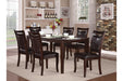 Maeve Dining Table in Dark Cherry 2547-72 - Home Discount Furniture - NJ-linden