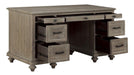 Cardano Executive Desk in Brown 1689BR-17 - Home Discount Furniture - NJ-linden