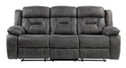 Madrona Hill Double Reclining Sofa in Gray 9989GY-3 - Home Discount Furniture - NJ-linden