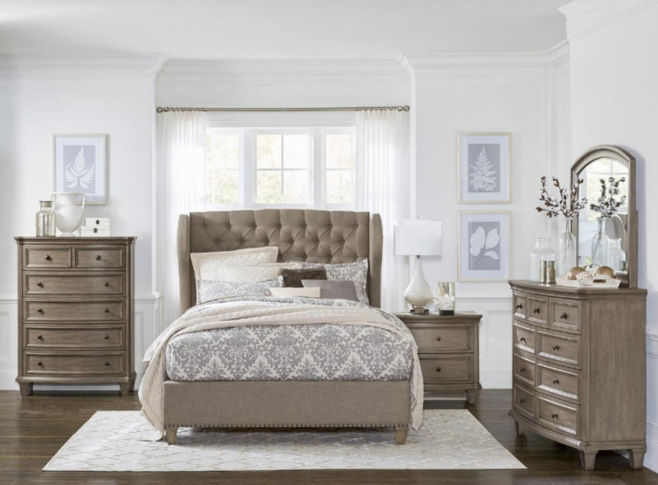 Vermillion Nightstand in Gray 5442-4 - Home Discount Furniture - NJ-linden