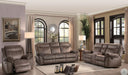Aram Glider Reclining Chair in Dark Brown 8206NF-1 - Home Discount Furniture - NJ-linden