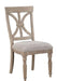 Cardano Side Chair in Light Brown (Set of 2) - Home Discount Furniture - NJ-linden