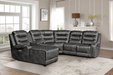 Putnam Power Left Side Reclining Chaise with USB Port in Gray 9405GY-LCPW - Home Discount Furniture - NJ-linden