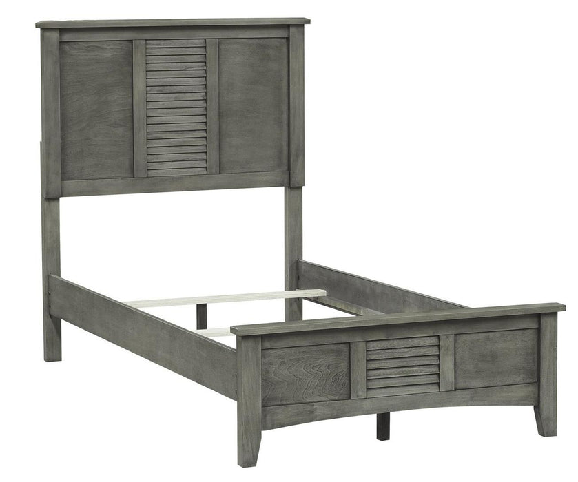 Garcia Queen Panel Bed in Gray 2046-1 - Home Discount Furniture - NJ-linden