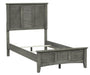 Garcia Queen Panel Bed in Gray 2046-1 - Home Discount Furniture - NJ-linden