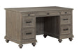 Cardano Executive Desk in Brown 1689BR-17 - Home Discount Furniture - NJ-linden