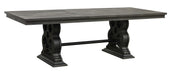 Arasina Dining Table in Dark Pewter 5559N-96* - Home Discount Furniture - NJ-linden