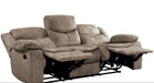Bastrop Double Reclining Sofa in Brown 8230FBR-3 - Home Discount Furniture - NJ-linden