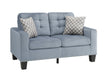 Lantana Loveseat in Gray 9957GY-2 - Home Discount Furniture - NJ-linden