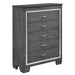 Allura Chest in Gray 1916GY-9 - Home Discount Furniture - NJ-linden