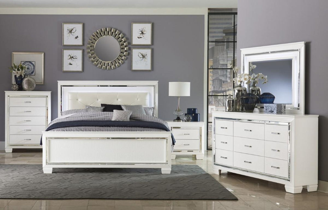Allura Chest in White 1916W-9 - Home Discount Furniture - NJ-linden