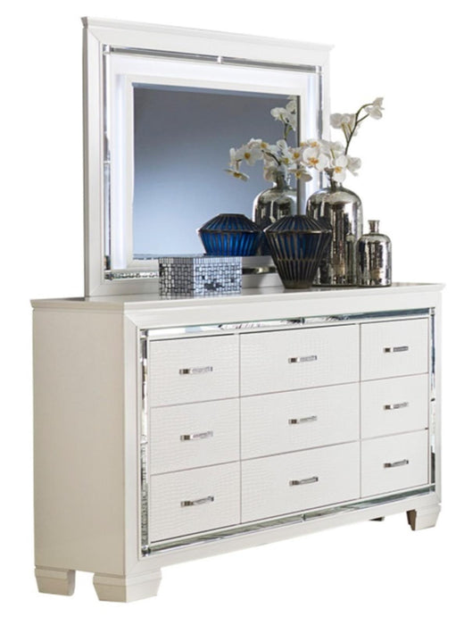 Allura Mirror in White 1916W-6 - Home Discount Furniture - NJ-linden