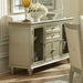 Celandine Server with Glass insert in Silver 1928-40NG - Home Discount Furniture - NJ-linden