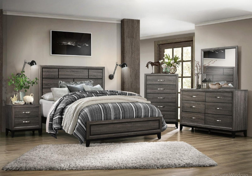 Davi Dresser in Gray 1645-5 - Home Discount Furniture - NJ-linden