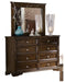 Eunice Dresser in Espresso 1844DC-5 - Home Discount Furniture - NJ-linden
