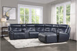 Avenue Right Side Chaise in Navy 9469NVB-RC - Home Discount Furniture - NJ-linden