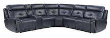 Avenue Left Side Reclining Chair in Navy 9469NVB-LR - Home Discount Furniture - NJ-linden