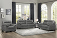 Denizen Loveseat in Dark Gray 9537DGY-2 - Home Discount Furniture - NJ-linden